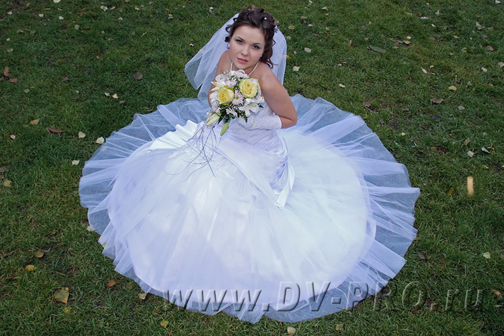 Обработка фотографии невесты